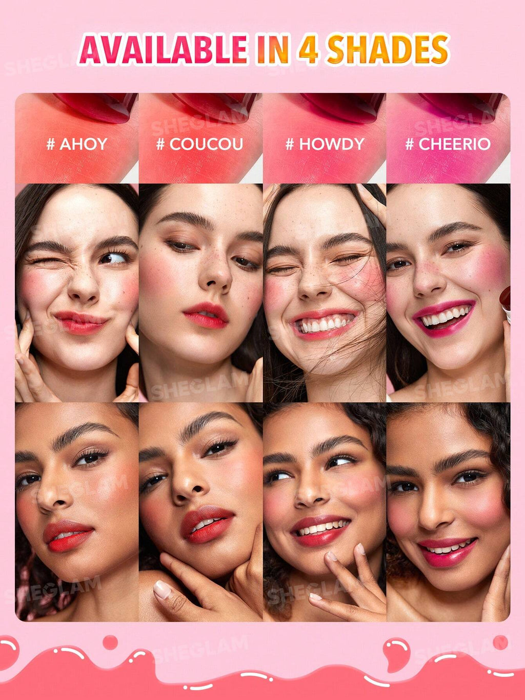 Sheglam  Jelly-Licious Hydrating Lip & Blush Tint